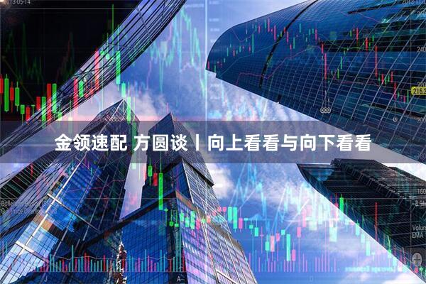 金领速配 方圆谈丨向上看看与向下看看