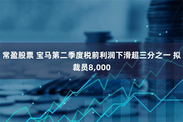 常盈股票 宝马第二季度税前利润下滑超三分之一 拟裁员8,000
