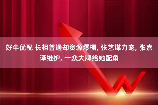 好牛优配 长相普通却资源爆棚, 张艺谋力宠, 张嘉译维护, 一众大牌给她配角